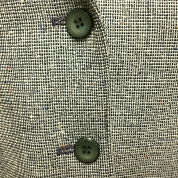 Pendleton S/M Blazer Jacket Blue Virgin Wool Vtg - Picture 2 of 6